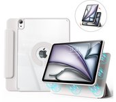ZOYU For iPad Air 11 Air4/5 10.9 Magnetic Case, For iPad Pro 11 13 inch Mini6 10.2 9/8/7th Gen Rotate 360°Detachable Back Case