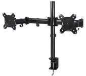 ARCTIC Z2 Basic - Brazo de Monitor Doble para Pantallas y Televisores Hasta 32"/25" Ultrawide - Negro