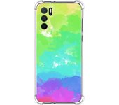 Funda Silicona Antigolpes para Oppo A16 / A16s diseño Acuarela 03 Dibujos