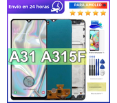 6.4" AMOLED For Samsung A31 LCD Display Touch Screen Digitizer Assembly Replacement For Samsung A31 A315 A315F LCD