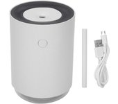 Humidificador y difusor de aceites Esenciales para Coche, USB, 2 W, 255 ml, minihumidificador de aromaterapia portátil, Bonito difusor de aroma portátil con humidificador ultrasónico de 100 ml (rosa)