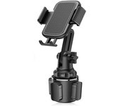 Universal Car Phone Holder Cellphone Mount Stand Adjustable Car Cup Phone Mount for iPhone 14 13 12 Por MAX Huawei Samsung