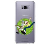 Funda original compatible con Samsung Galaxy S8 - Rick y Morty Acid