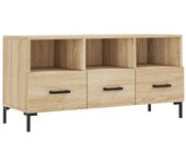 vidaXL Mueble de TV madera de ingeniería 102x36x50 cm, Mueble de Salon, Mueble TV, Mueble TV salon, Mesa de TV, Mueble tele