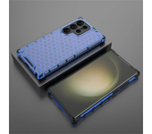 Honeycomb Pattern Armor HD Case for Samsung Galaxy S24 Ultra S23 Plus S22 S21 FE S20 10 Note 20 10 Lite Seismic Protective Shell