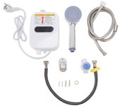 Mini Electric Water Heater Instant HD  EU 220V Temperature Sensing Tech 3500w Electric Shower Boiler for Home