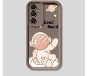 Luxury Astronaut Cute Phone Case for Samsung Galaxy A30 A50s A03 A04s A05 A05s A06 A21s A31 A51 A71 4G A11 A12 4G 5G A13 4G 5G