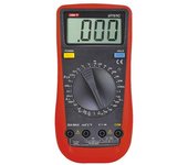 Uni-T Multímetro Digital 1000Vdc, 600Vac, 10adc/ac, Temperatura - Medición de Corriente, Tensión, Resistencia, Capacitancia, Diodo y Continuidad