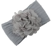 Chiffon Flower Nylon Baby Headbands Children's Hair Bands Infant Soft High Elastic Headdress Solid Boys Girls Hair Accessories
