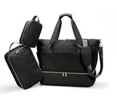 Mommy Bag Large Capacity Leisure Sports Diaper Bag Mother's Portable One Shoulder Travel Adjustable Trolley Luggage Bag Handbags