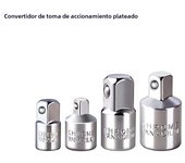 Impact Impact Socket Adapter Converter Reducer Sleeve Joint Electric Wrench Ratchet Spanner Key 1/2 3/8 1/4 Auto Car Repair Tool