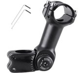 Vástago 31,8 25,4, vástago de manillar ajustable de 60 grados 90mm 110mm 130mm, manillar de bicicleta para bicicleta BMX MTB bicicleta de carretera,