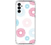 Funda Silicona Antigolpes para Samsung Galaxy M13 4G diseño Flores 06 Dibujos