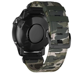 Nylon 22mm 26mm Watch Bands For Garmin Forerunner 965 955 945 Band instinct 2X 2 45mm S70 S60 S62 QuickFit Braided Canvas Strap