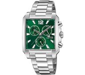 Reloj Lotus Chrono 18850/3 hombre acero verde