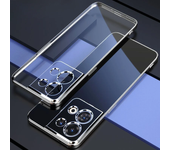 Soft Transparent Plating Slim Protective Back Case for Redmi NOTE 13 PRO 12 11 10 10S 9 T Pro Plus Lite 4G 5G Shockproof Case
