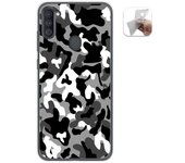 Tumundosmartphone Funda Gel Tpu para Samsung Galaxy A11 / M11 diseño Snow Camuflaje Dibujos