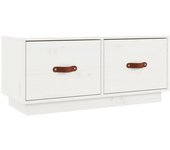 vidaXL Mueble de TV de madera maciza de pino 80x34x35 cm, Mueble de Salon, Mueble TV, Mueble TV salon, Mesa de TV, Mueble tele