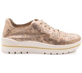 Zapato Casual Comodo Mujer Plumaflex 40006 Taupe