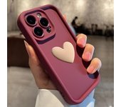 For For XiaoMi RedMi Note 13 Pro 4G Phone Case 3D Love Heart Silicone For Redmi Note 13 Pro + 5G 12 11 Lens Shockproof Back Cove
