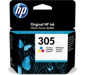 Cartucho de Tinta HP 305 3YM60AE Tricolor para Impresoras HP Deskjet y Envy Serie