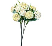 Poenia Arte Floral - Ramo de Hortensias Artificiales 35cm 3pcs - Alta Calidad y Realista