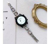 22mm Women Metal Bracelet For Huawei GT 3 Watch Strap 20mm Band For Galaxy Watch 4 46mm For Samsung Galaxy Watch 5 Pro 4 Classic