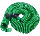 7.5m 25ft EVA garden telescopic spring hose garden hose plastic multifunctional car wash water spray gun set For home use