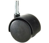 SANCO STORE - WOLFPACK LINEA PROFESIONAL Rueda Domestica Nylon Negro Espiga   50 mm.