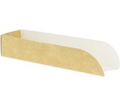 MONOUSO | Cuña Kraft Hot Dog 17x5x3,5cm (1000 Uds)