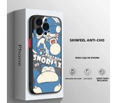 Pokemons Snorlax Psyduck Phone Case For Apple iPhone 15 14 13 12 11 XS Mini Pro Max XR X Matte Frosted Translucent Cover
