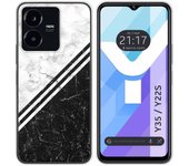 Funda Silicona para Vivo Y35 / Y22s diseño Mármol 01 Dibujos