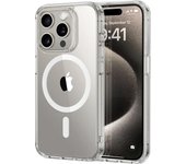 Luxury Magnetic Wireless Charge For Magsafe Case for iPhone 15 14 13 12 11 Pro X XR XS Max 7 8 Plus Back Cover Transparent Case