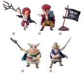 Figura banpresto one piece world collectable figure red hair pirates 02