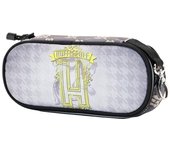 Harry Potter Emblem Hufflepuff Estuche Portatodo Pencil, Gris