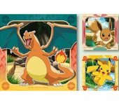 RAVENSBURGER PUZZLE 3 X 49 PIEZAS POKEMON PUZZLE 3 X 49 PIEZAS 19x27x3 Cms.