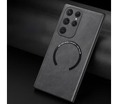 Magnetic Leather Phone Case for Samsung Galaxy S22 Plus S23 S24 FE S21 S20 Note 20 Ultra A16 A06 5G Hard Shell Protective Cover