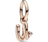 Pandora  Charm Colgante Letra Minúscula U 782479C01 , para Mujer