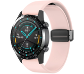 20mm 22mm Watch Strap For Samsung Galaxy watch 6/4/5 pro/classic/3/gear s3 Silicone Magnetic bracelet Huawei watch gt 4 2 3 band