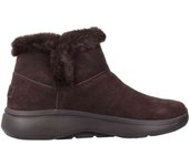 Botines Skechers Go Walk Arch Fit Cherish para mujer en color marron