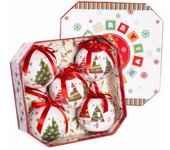 Set 5 Bolas Navidad Memory 7.5 Cm - Adornos Navideños Gerimport