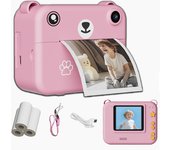 Digital Children Camera Photography Instant Print Camera 1080P HD Video Recorder Mini Thermal Printer Educational Birthday Gifts