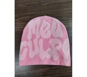Gorros hombres mujeres calidad lana Cap caliente Kpop moda cien tomar lana Cap Ins nuevo neto rojo diseño Y2K meaculpa Beanie