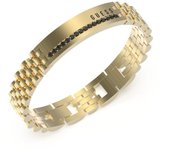 Guess Pulsera Hombre Empire De Acero Dorado