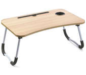 Mesa Con Patas Plegables Mesa Laptop Plegable De Madera Para Ordenador Portátil En Sofá O Cama Bandeja Auxiliar Multiusos Para Desayuno Leer O Trabajar 40X60X26 Cm Madera