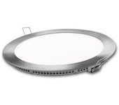 Downlight led redondo plata matel 6w 6400K