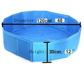Piscina Para Perros 120X30Cm.