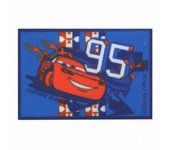 Parches Ropa Disney – Pixar – Vehículos – Transportes – Racers – Carreras – Parche Impreso Ropa – (licencia oficial) – Cars – Coches – Rayo McQueen – 7,5 x 6,1 cm. - Moda The Happy Patch
