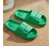Women's Summer Thick-Soled Sandals Quiet Soft-Bottom Indoor House Slippers Anti-Slip Home Use Men's Flip-Flops