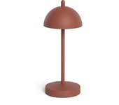 Ledkia Lámpara de Mesa LED Portátil para Exterior Metal con Batería Recargable Pirinoa Negro